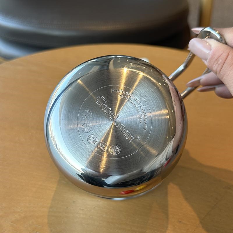 18/10不锈钢三层钢多用杯直身杯早餐热牛奶麦片咖啡杯奶壶10/12cm