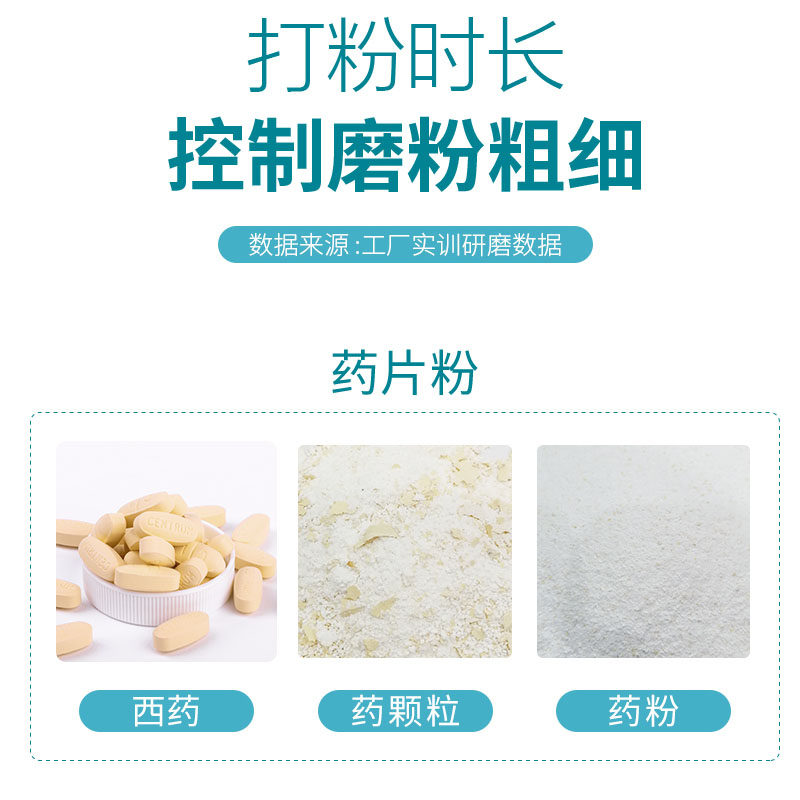 耐欧药片粉碎机磨粉机磨药器电动打粉机家用五药材研磨机西药磨粉