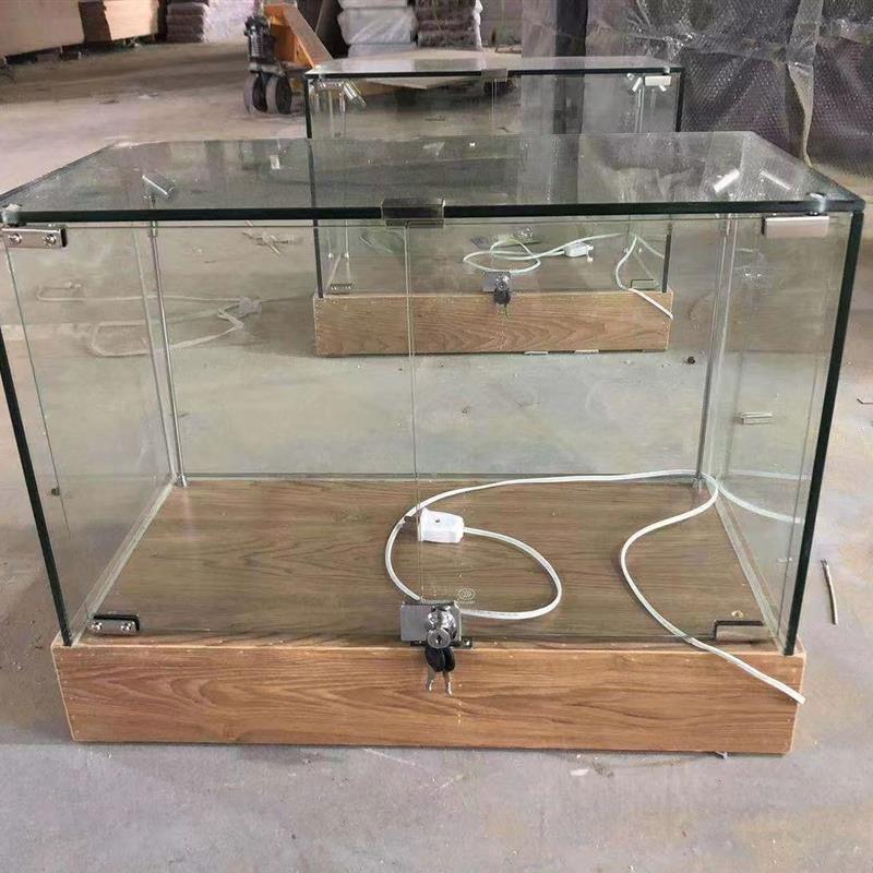 玻璃罩展示柜饰品柜台手办展示罩玻璃防尘罩饰品展示罩小型玻璃柜