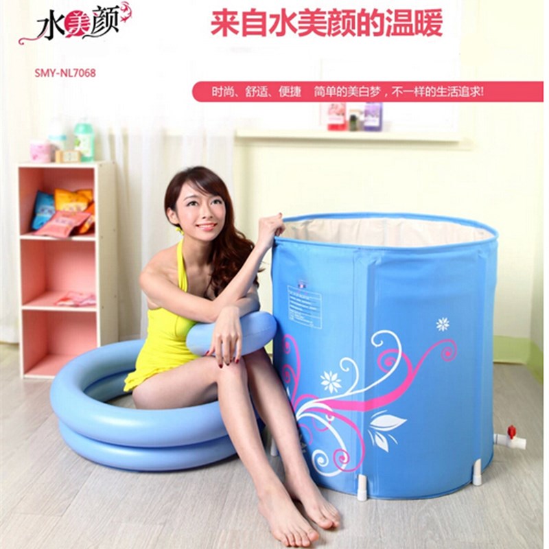 成人泡澡浴桶熏蒸机排汗桑拿浴箱家用蒸汽机汗蒸房折叠桑拿房加厚