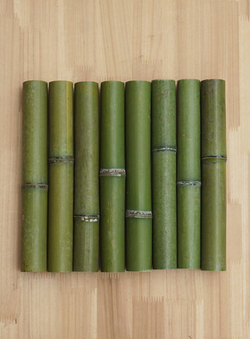 装饰竹筒竹排手工制作高山金竹天然新鲜原材料竹器竹艺