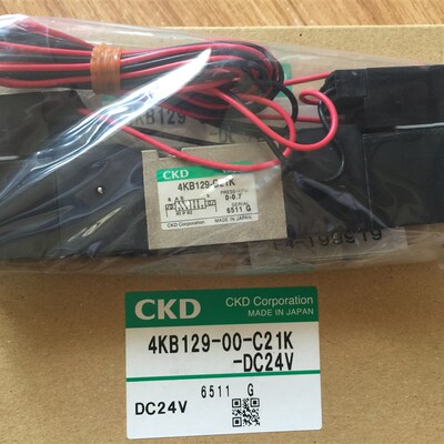 原装CKD喜开理电磁阀4KB129-00-C21K-DC24V 4KB129-C21K全新正品