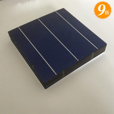 牛货 156mm 多晶硅太阳能电池片solar cell 4.46W 0.5V A级正反连