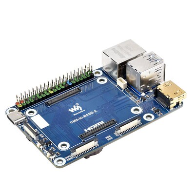 树莓派CM5核心板扩展板 IO Board底板 Compute Module 5烧录载板