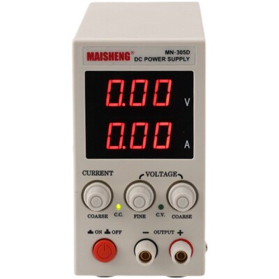 迈胜MN305DS直流稳压电源30V5A迷你数显可调开关电源MN-3010DS