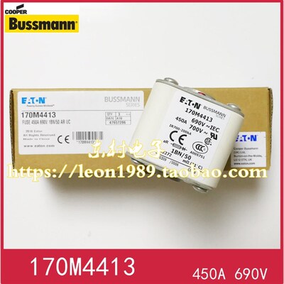 美国伊顿EATON BUSSMANN保险丝 170M4413 170M4463 450A 690V