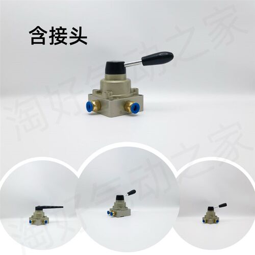 气动HV-02手转阀HV-03 HV-04 手动HV400换向阀HV200 K34R6-8D