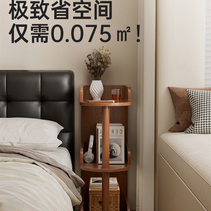 超窄床头置物架小型神器替代品家用卧室床边柜15cm夹缝收纳书架子
