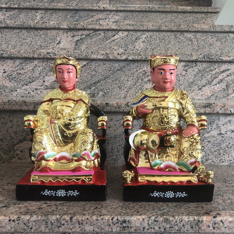广泽尊王木雕佛像