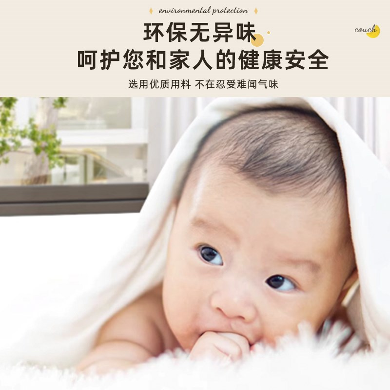 北极树实木沙发床折叠两用2024新款多功能小户型家用单人沙发床椅