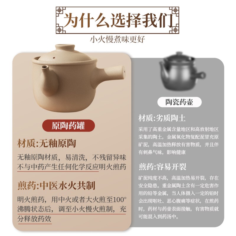 老式熬中药砂锅煎药壶专用的锅中药罐家用药煲专门煮药土瓦罐明火
