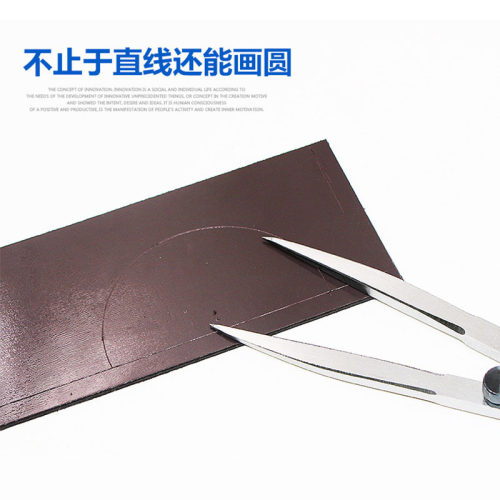 间距规划线规钳工燕尾榫圆规木工diy划线规边线器边线器皮革工具