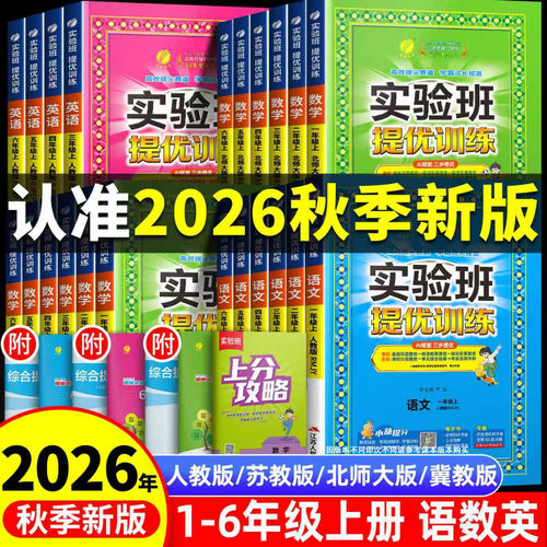 实验班提优训练一二三四五六年级