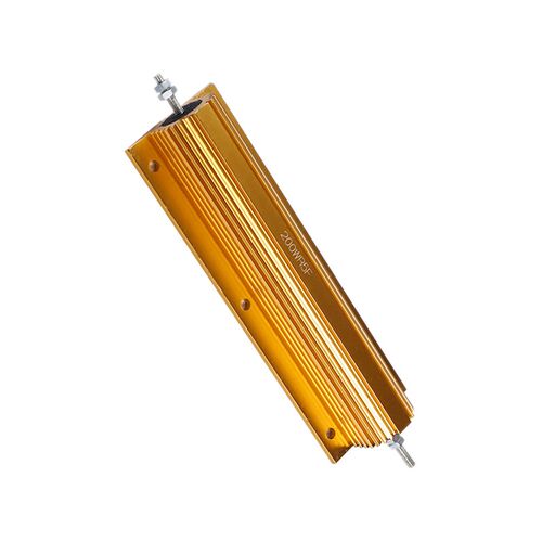金铝壳绕组电阻Rx24-200W2R3R5R10R20Rf30欧姆50Rj限流数字电阻
