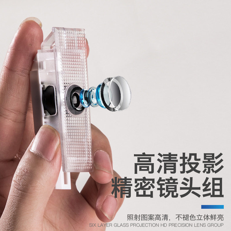 玛莎拉蒂Levante改装Ghibli总裁迎宾灯吉博力莱万特格雷嘉车门灯