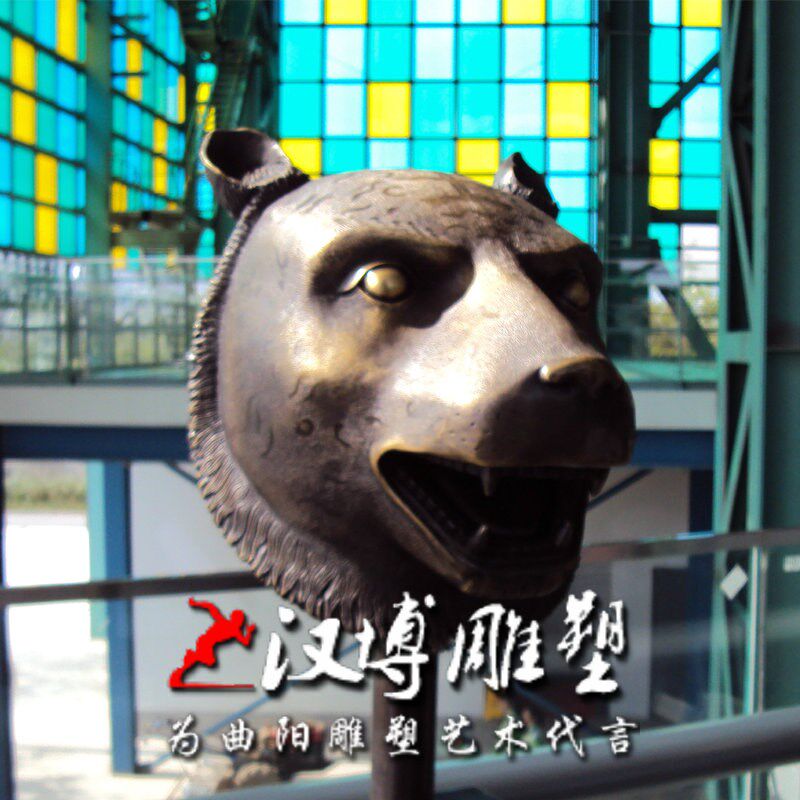 玻璃钢铸铜十二生肖铜雕蛇动物雕塑城市景观小区公园美陈装饰定制