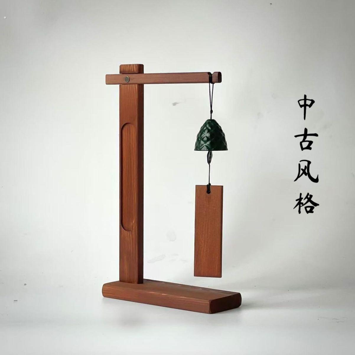 实木复古桌面中古风小挂架挂件展示架钥匙扣饰品架桌面多功能挂架