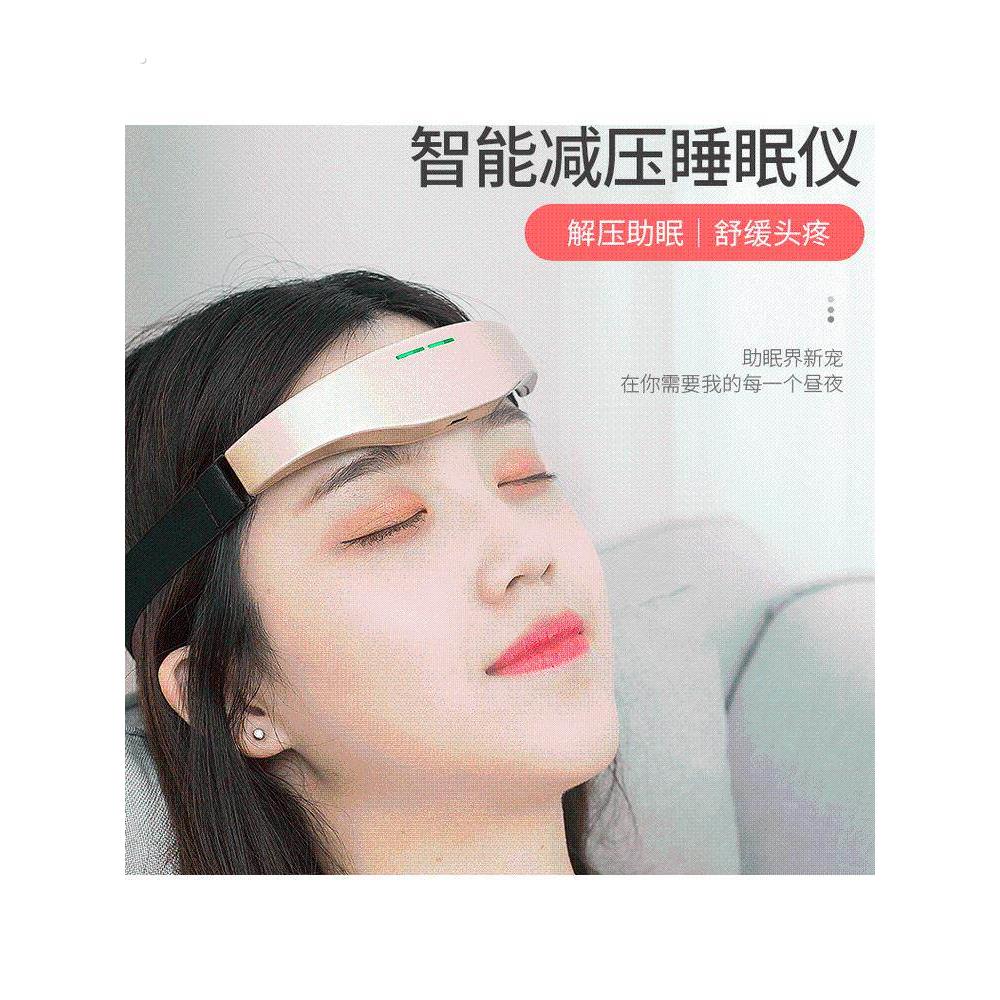 头部按摩器智能睡眠仪助眠仪眠按摩仪 头部睡眠实用工具失眠仪