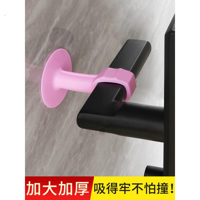 免打孔门挡器静音卧室门后门塞防撞门阻门器防风顶门器门锲子门吸