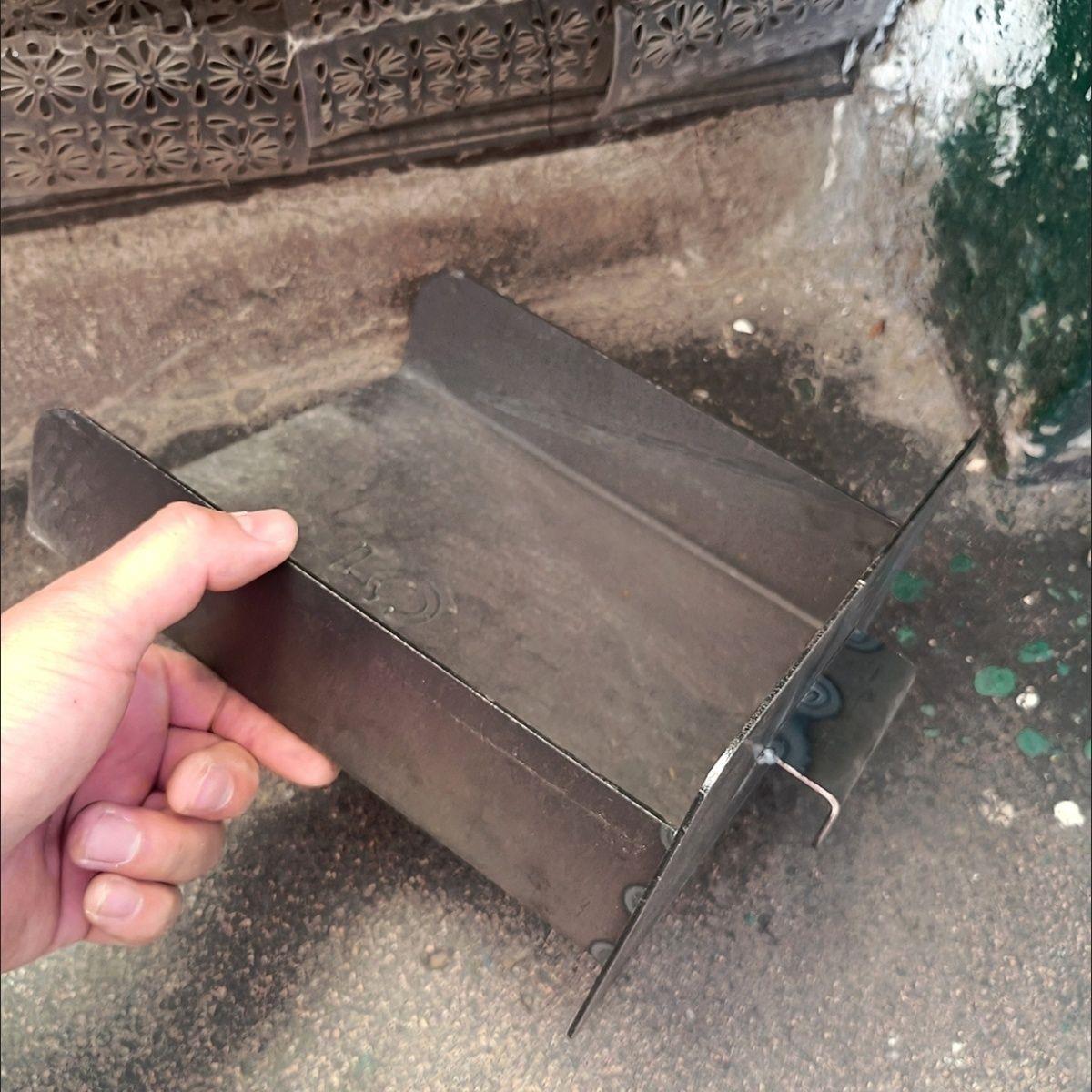 锅炉抽屉接灰斗铁簸萁采暖煤炉碳配件收灰戳子畚斗扒斗撮子铲斗