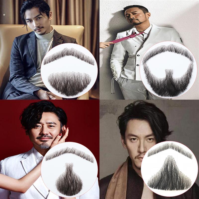 假胡子仿真假胡须胡子男士假易容影视胡子演出道具八字胡山羊胡子
