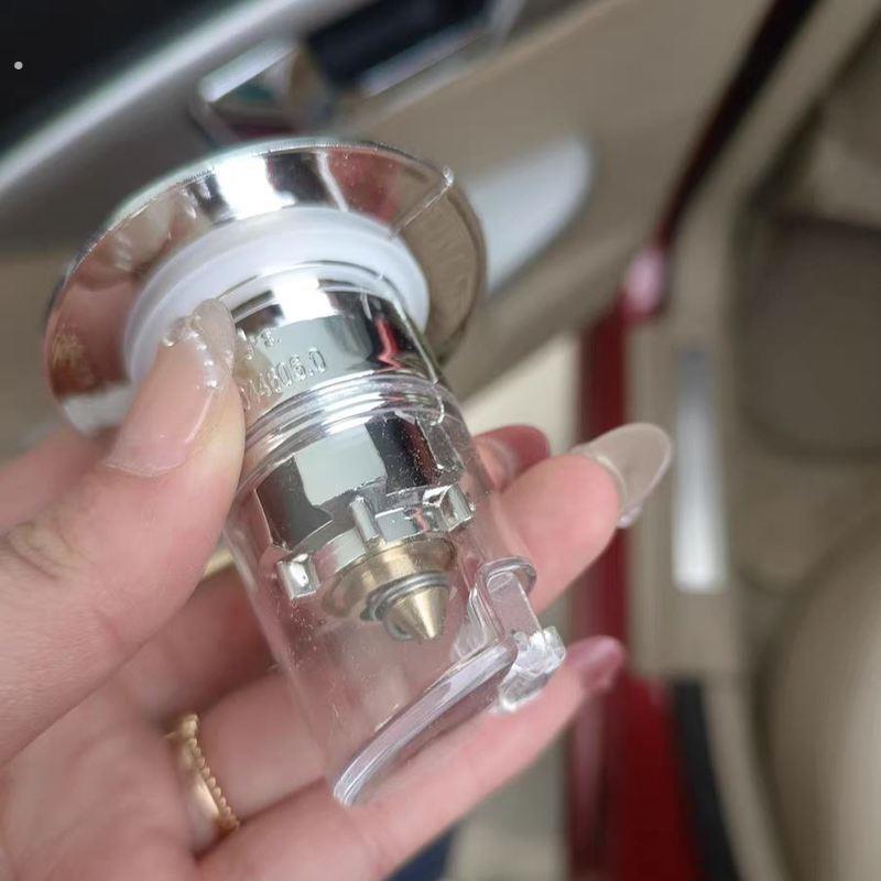洗手盆脸池漏水塞子器通用面盆弹跳芯配件防返臭手神器按压式