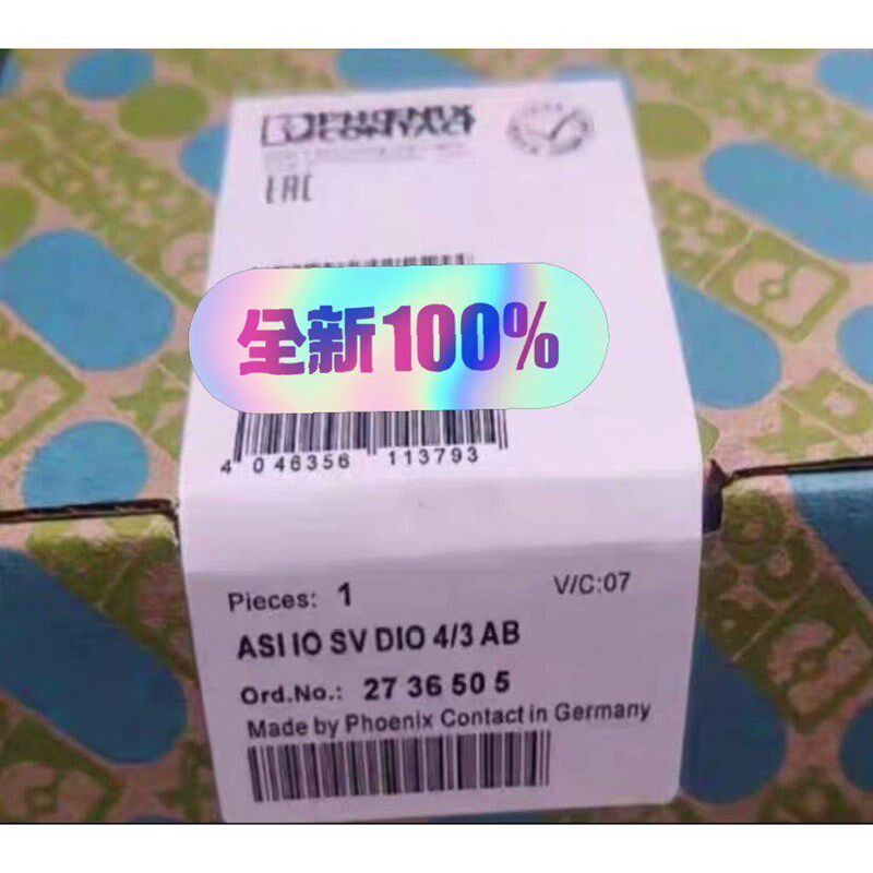 2736505传感器总线模块ASI IO SV DI