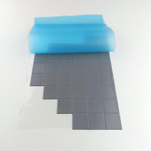 甄选10W 12.8W导热硅胶片 100X100 CPU硅胶导热片 源头导热硅片厂