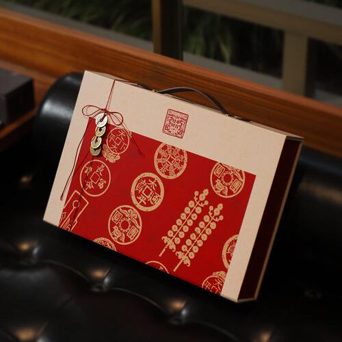 甄选2024新款月饼包装盒档手提硬盒现货中秋月饼礼盒中式月饼盒空