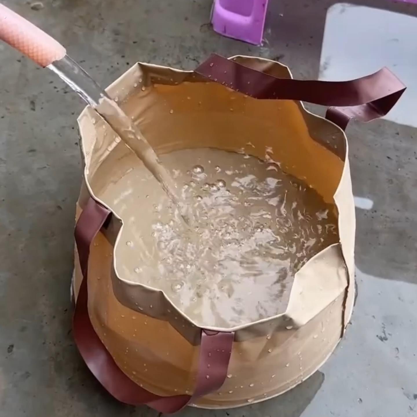户外便携式神器折叠水盆水桶盆子泡脚桶出差洗脸盆洗菜旅行洗衣服