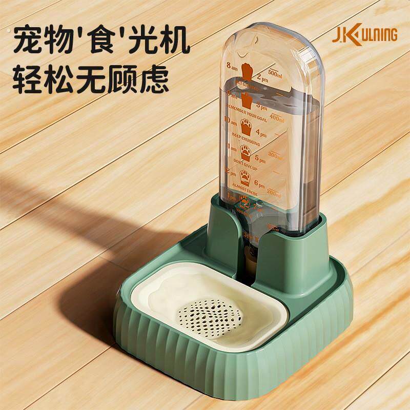 宠物虹吸饮水机自动循环过滤大容量泰迪猫咪不湿嘴食具四季款