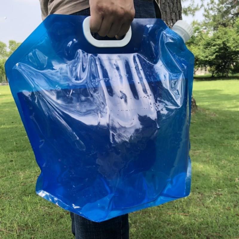 户外水袋便携式可折叠车载备用软饮水桶容器旅行节省自驾游