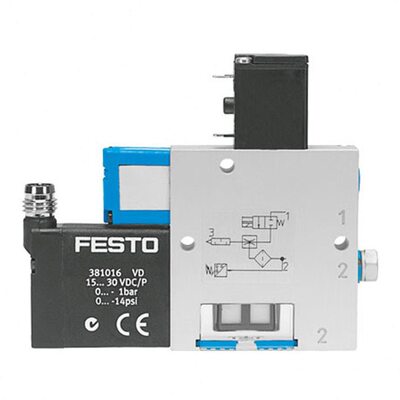 甄选FESTO费斯托气动电磁阀控制器VADMI-300-LS-N气源处理件电磁
