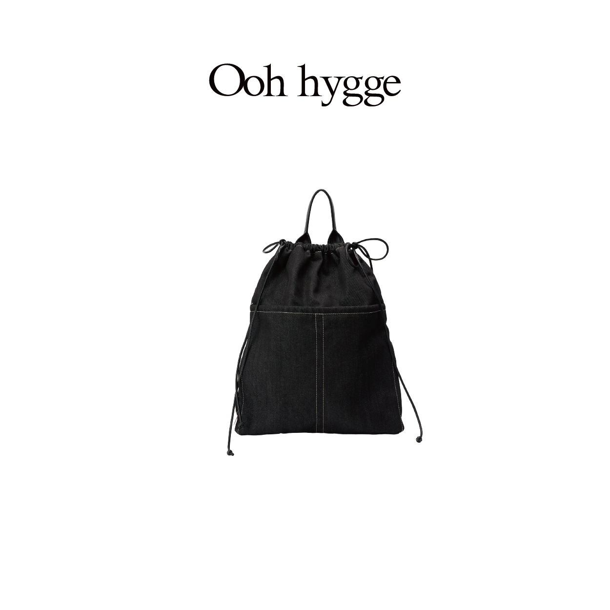 Oohhygge丹宁牛仔通勤双肩包