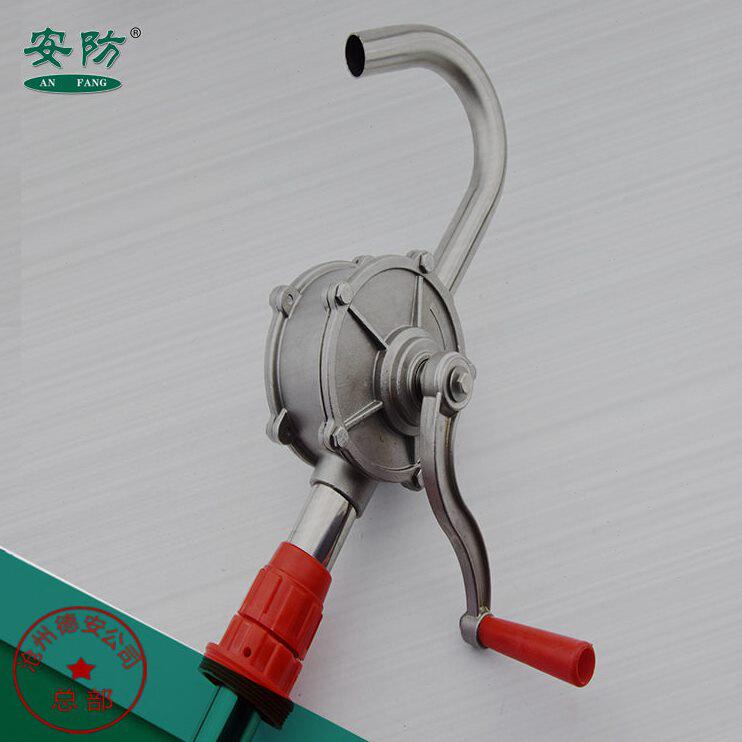 甄选防磁手摇油泵不锈钢提油器抗腐蚀铝合金抽泵抗酸手摇油泵安防
