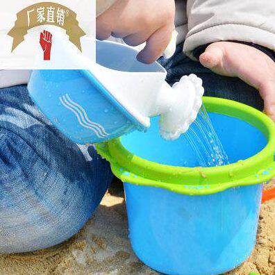 甄选儿童软胶沙滩玩具套装桶铲子挖沙车夏季户外戏水沙滩11件套玩