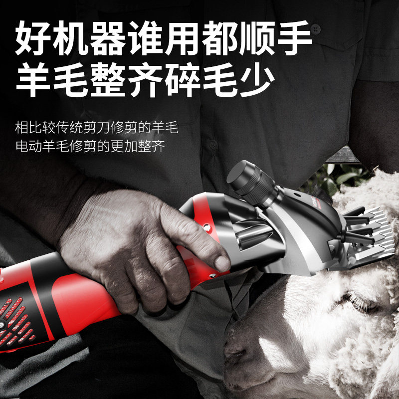 羊毛剪推子电动剪毛机给羊剃毛的大功率剪羊毛专用剪子电推子神器