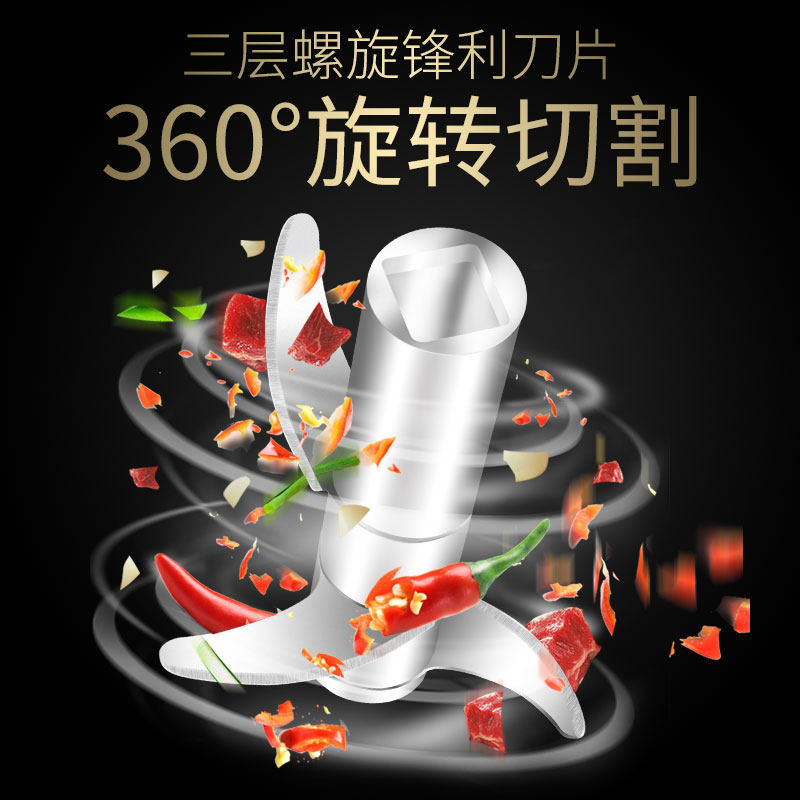 捣蒜泥神器不锈钢捣蒜器绞拉打切压蒜末家用大蒜搅碎机手动多功能