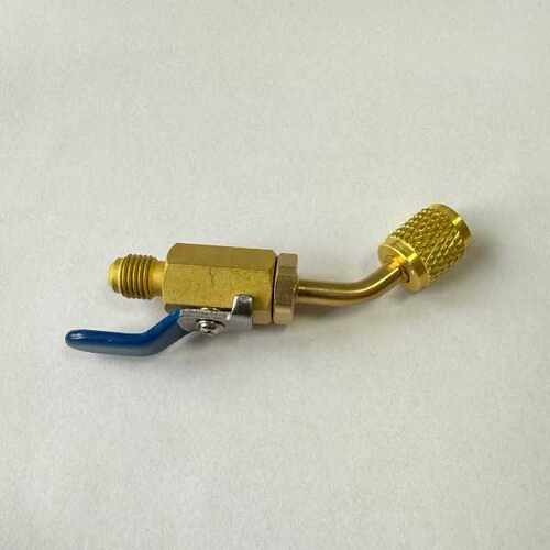 R32 R454ABC 内左旋1/4左旋 外1/4SAE空调制冷球阀转换接头BV14LH