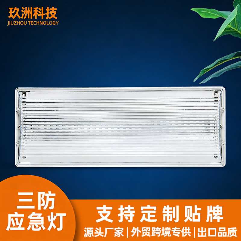 应急灯消防应急灯指示灯led应急灯led照明灯exit三防充电灯