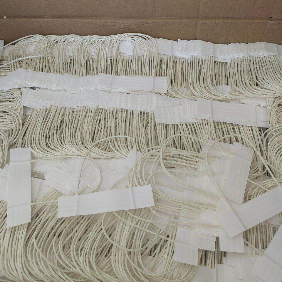 礼品纸袋手绳纸手腕一次性礼袋配件白牛皮纸绳子彩手提绳牛皮纸
