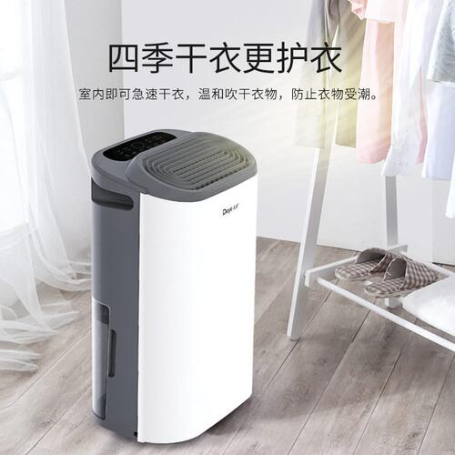 甄选德业轻音家用除湿机卧室抽湿机干衣干燥吸湿器DYD-Z12A3