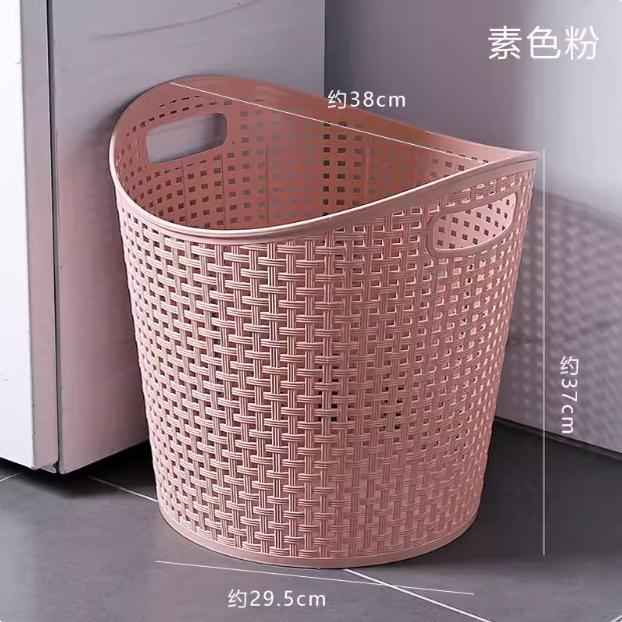 脏衣篮仿藤编收纳浴室脏衣篓家用篮塑料宿舍篮洗衣大号衣服家用筐