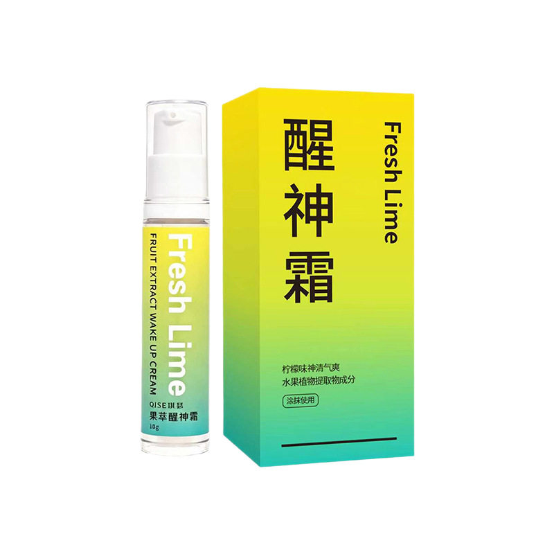 醒神霜柠檬薄荷味提神上课开车