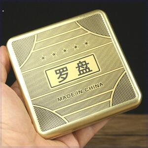 罗盘罗经仪开户外罗盘寻龙诀指南针随身携带地质小翻盖高精度专业