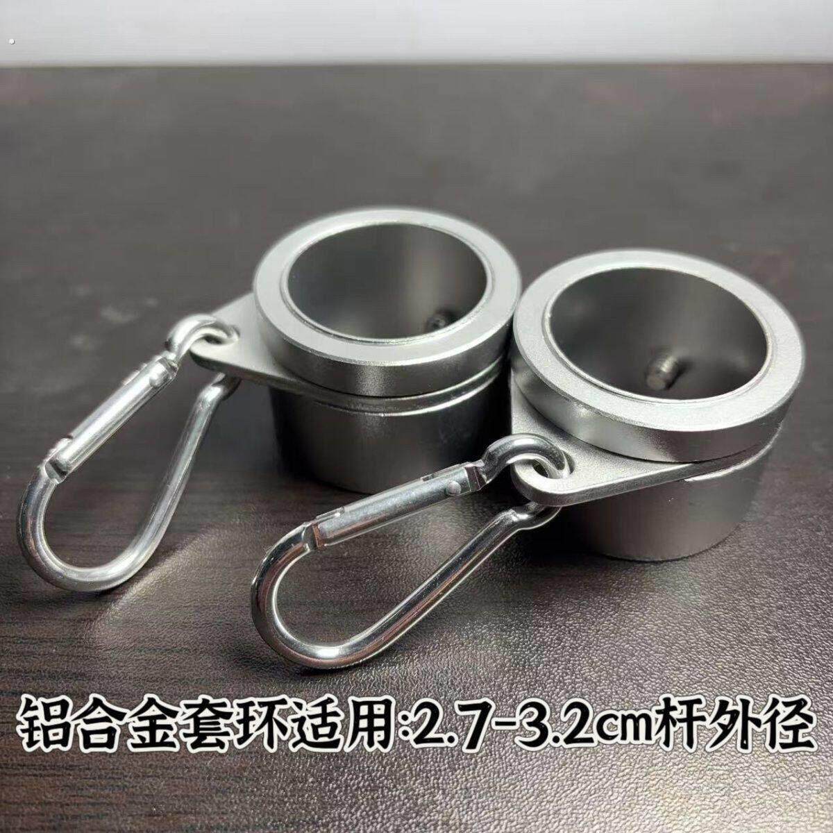 旗帜固定器旋转套环国棋杆配件挂旗子卡扣户外手摇棋杆戒指转动环