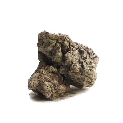 天然黑棕熔岩石火山石过滤材料 水族鱼缸水草造景石莫斯素材颗粒