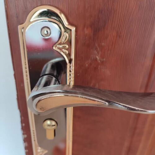通用型155孔房门锁具家用换锁门把手钢木卧室执手钢木门锁锁芯