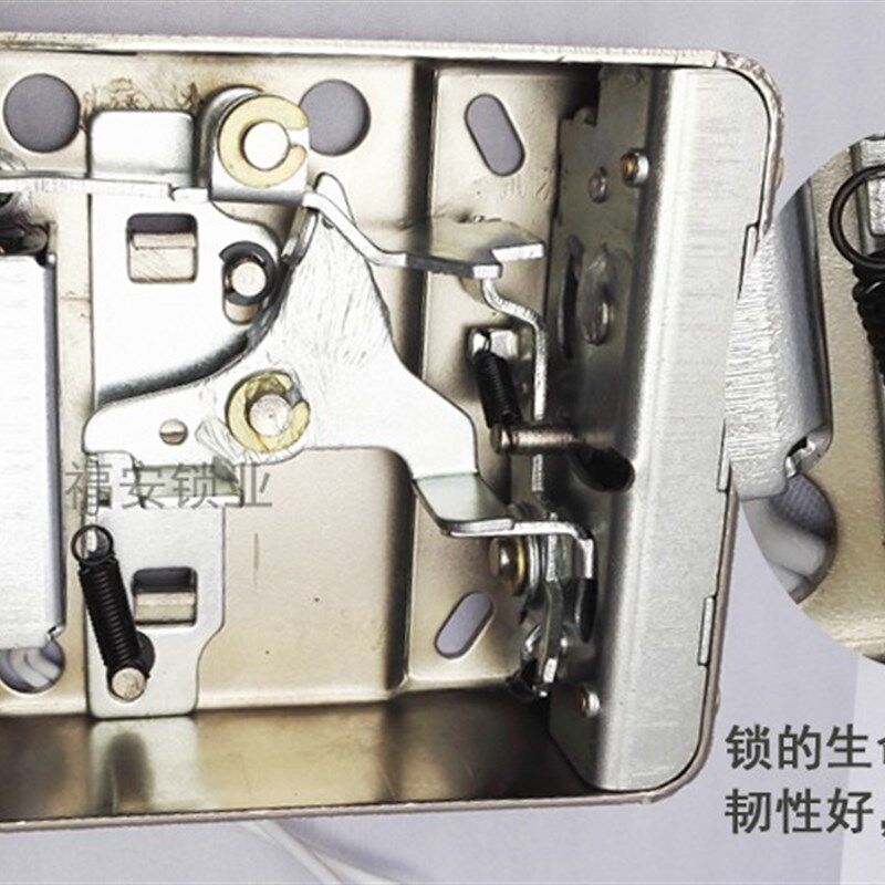 电控锁 门锁家用12v静音电控锁钩子锁电子密码门禁刷卡锁楼宇对讲