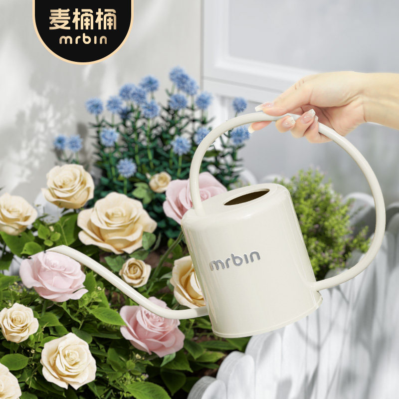 麦桶桶浇花水壶长嘴家用专用尖小细嘴高颜值多肉喷壶洒浇水壶花壶